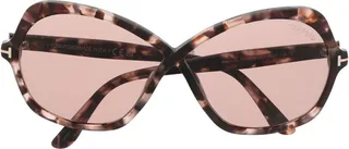 Tortoiseshell Oversize Sunglasses