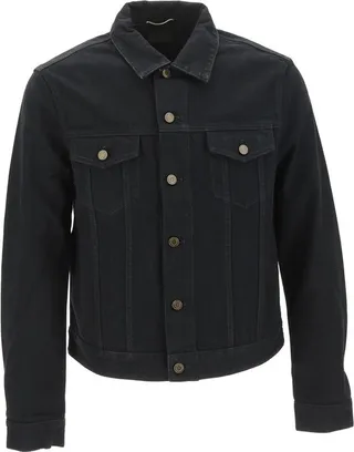 Saint Laurent Long-Sleeved Denim Jacket