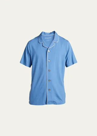 Men's Basel 12 Shortie Jersey Stretch Pajama Set