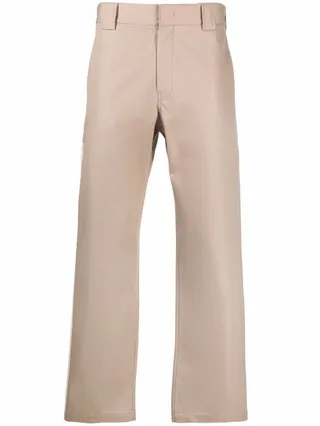 Contrasting Panel Detail Trousers