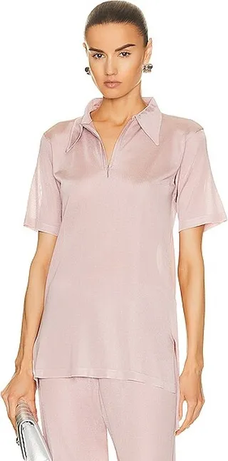 Maison Margiela Polo Shirt in Blush