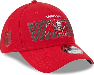 Men's New Era Red Tampa Bay Buccaneers 2023 Nfl Draft 39THIRTY Flex Hat
