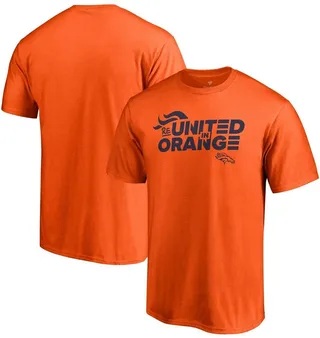 Men's Orange Denver Broncos Reunited In Orange T-shirt