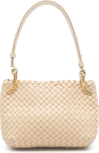 Intrecciato Loop Detailing Shoulder Bag