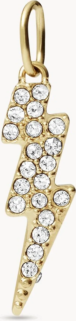 Corra Oh So Charming Gold-Tone Stainless Steel Lightning Bolt Charm JF03772710