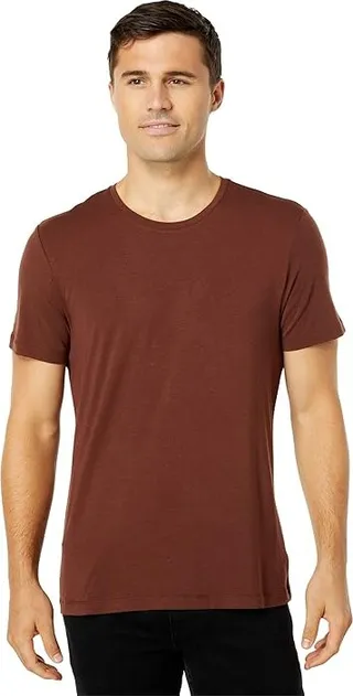 Paige Cash Crew Neck Tee in Ruby Rum (Ruby Rum) Men's Clothing