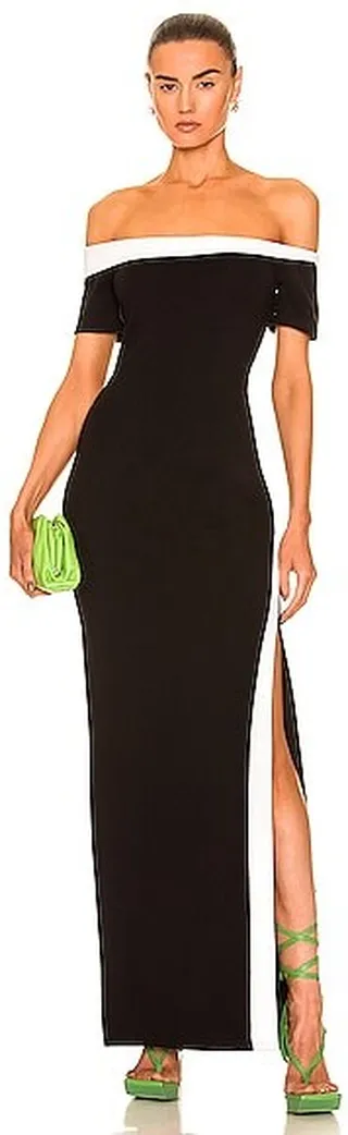 Staud Gabriel Dress in Black