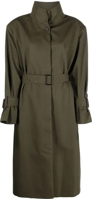 Funnel Neck Trenchcoat