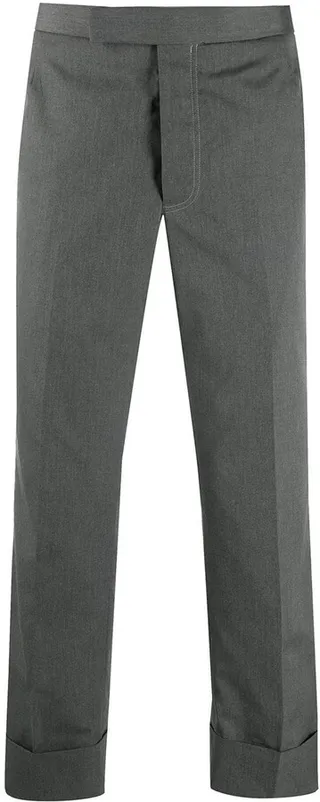 Cropped Tailored Trousers