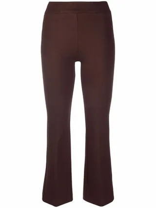 Cropped-Flared Trousers
