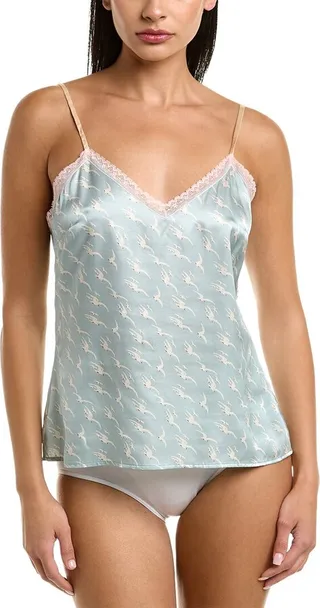 Morgan Lane Zoe Silk-Blend Cami
