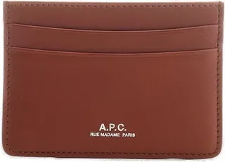 A.P.C. André Logo Printed Cardholder