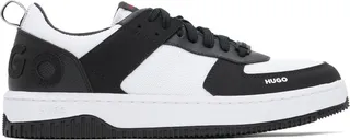 Hugo White & Black Kilian Tenn Pume Sneakers