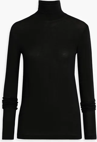 Arenzano jersey turtleneck top