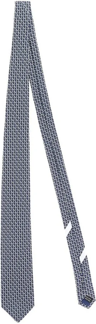 Salvatore Ferragamo Gancini Printed Tie