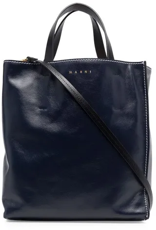 Museuo colour-block tote bag