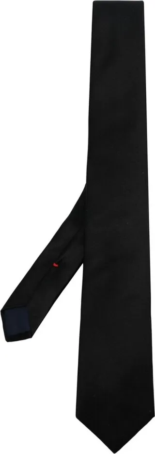 Pointed-Tip Silk Tie
