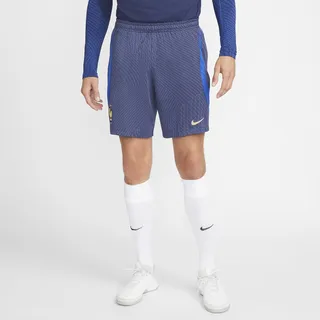 FFF Strike Nike Men's Dri-FIT Knit Soccer Shorts in Blue