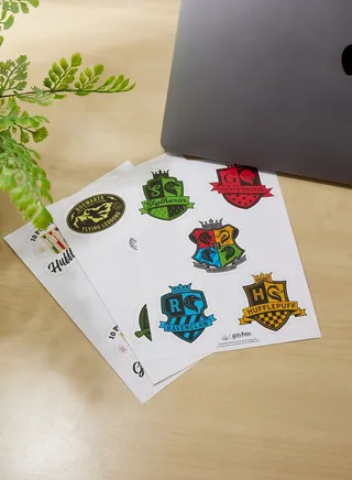 Harry Potter Symbol Sticker Sheet