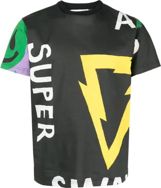 graphic-print cotton T-shirt