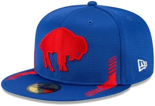 Men's Royal Buffalo Bills 2021 Nfl Sideline Home Historic Logo 59FIFTY Fitted Hat