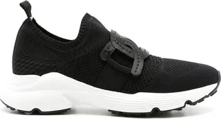 Chain-Link Detail Slip-On Sneakers