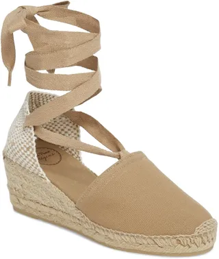 Valencia Wraparound Espadrille Wedge