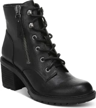 Zodiac Women's Gaige Lace-Up Lug Sole Combat Boots Women's Shoes