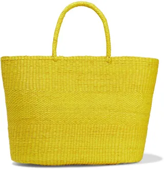 Canasta toquilla straw tote
