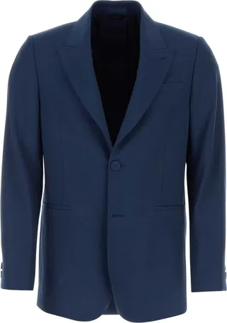 Fendi Single Breasted Tailored Jacket