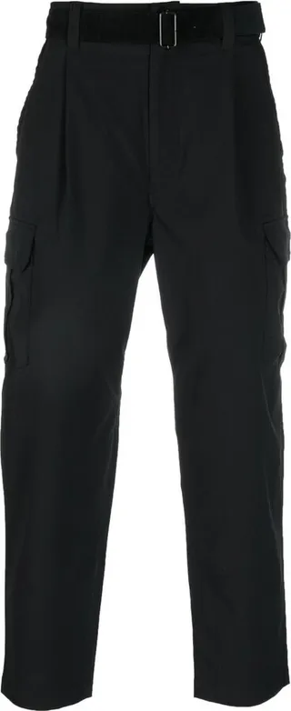 Cropped Cargo Trousers