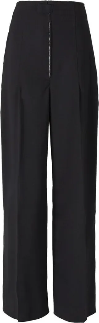 Jacquemus Santon High-Waisted Wide-Leg Pants