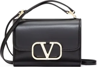 small VLogo Type shoulder bag