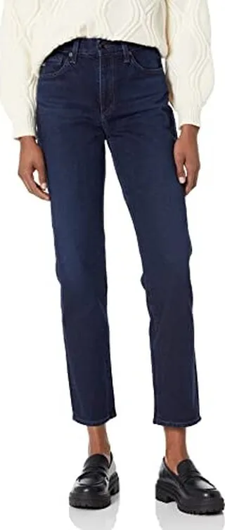 AG Adriano Goldschmied Women's Saige High Rise Straight Leg Jean