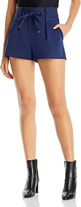 Ramy Brook Daria Belted High Rise Shorts