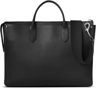 The Slim Traveler Leather Briefcase