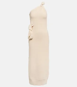 La Robe Maille Noeud midi dress