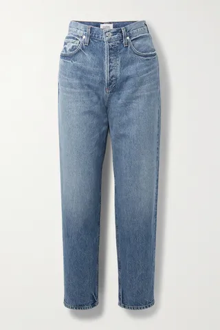 Citizens of Humanity - + Net Sustain Devi Organic Boyfriend Jeans - Blue