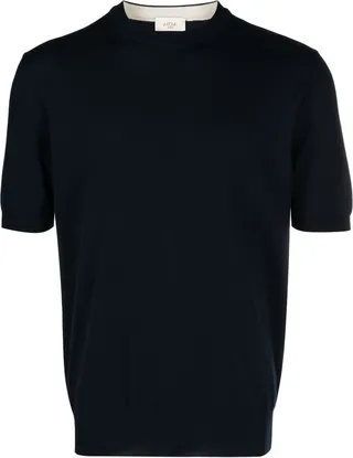 fine-knit cotton T-Shirt