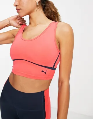 Puma Training Eversculpt crop tank top in pink
