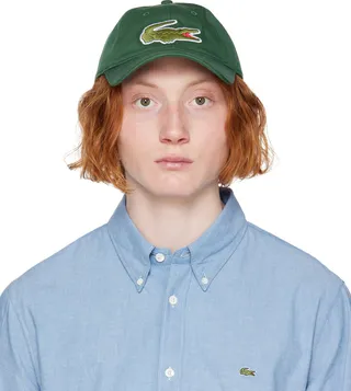 Lacoste Green Embroidered Cap