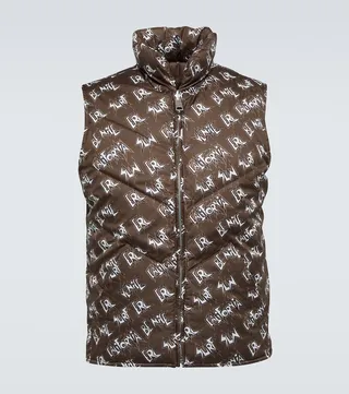 Padded technical vest