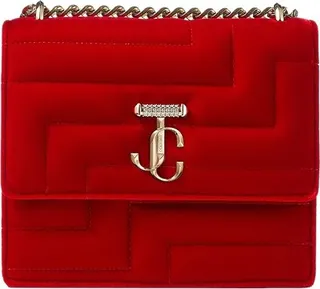 Varenne Avenue Quad velvet bag
