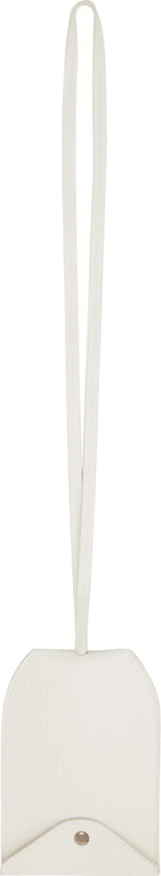 LEMAIRE White Enveloppe Keychain