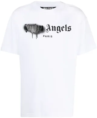Paris logo-print T-shirt