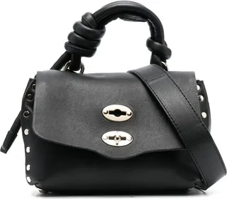 Postina leather tote bag