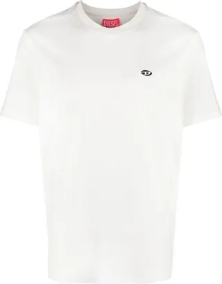 embroidered-logo cotton T-shirt