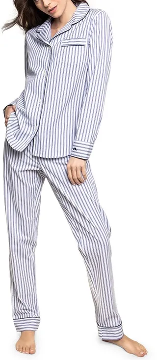 French Ticking Stripe Pajamas