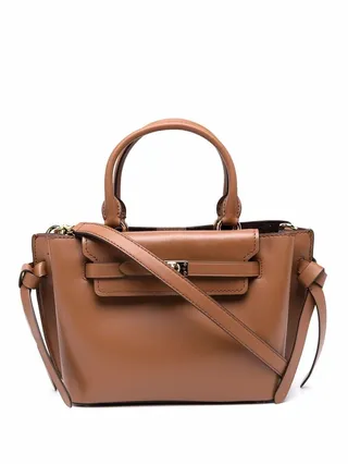 Hamilton leather tote bag