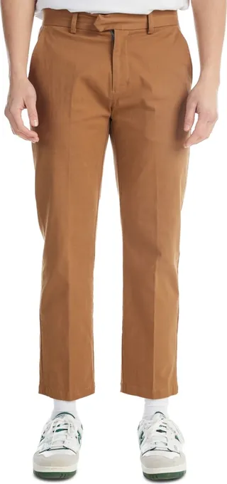 nANA jUDY Men's Winston Straight Fit Cropped Pants